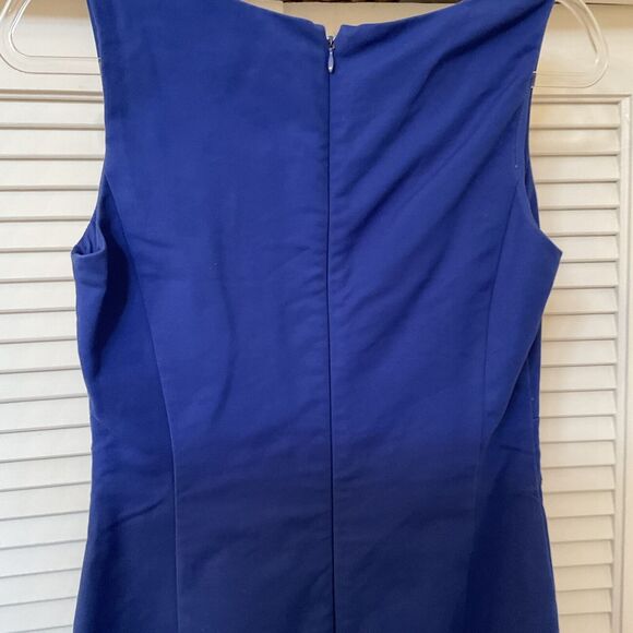 Banana Republic Royal Blue Sheath Dress Size 2 - Picture 8 of 12